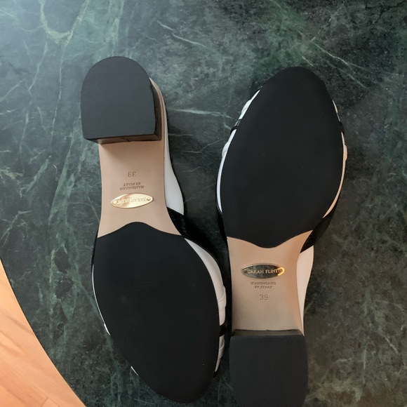 NWOB Sarah Flint Slip On Sandal Sz 39 - Picture 5 of 6